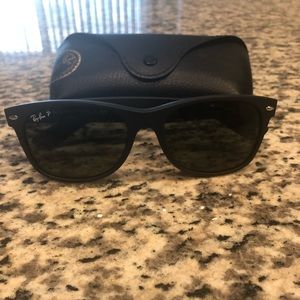 Ray Ban Wayfair matte black sunglasses
